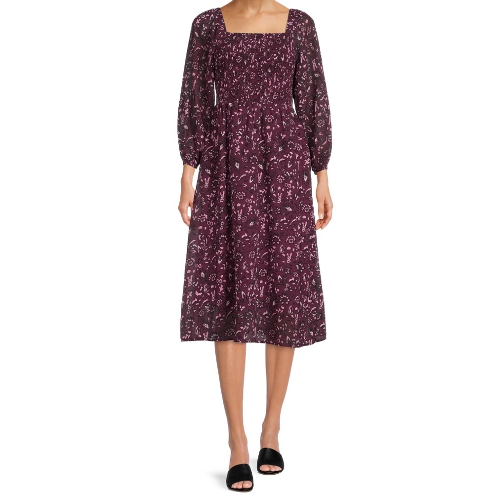 Beachlunchlounge Women's Khaleesi Square Neck Dress size M